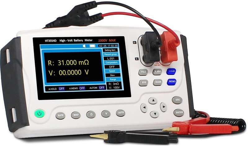 HT3554D Portable Battery Tester 0.00001V~1000.00V - Hopetech